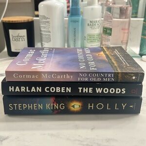 Books Stephen King Cormac McCarthy Harlan Coben